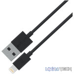 AC150 CABLE 1.0M USB-A  L PIN 3.5MM BLA